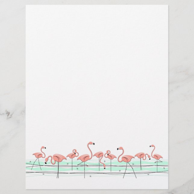 Flamingo Ocean Line letterhead (Front)