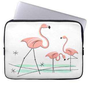 Flamingo Ocean Trio 2 laptop sleeve