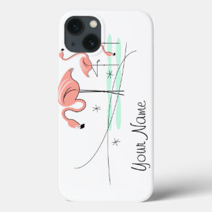 Flamingo Ocean Trio 3 'Name' iPad case