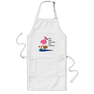 Flamingo on Vacation Apron