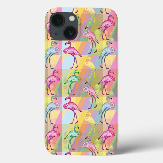 Flamingo Parade Case-Mate iPhone Case (Back)