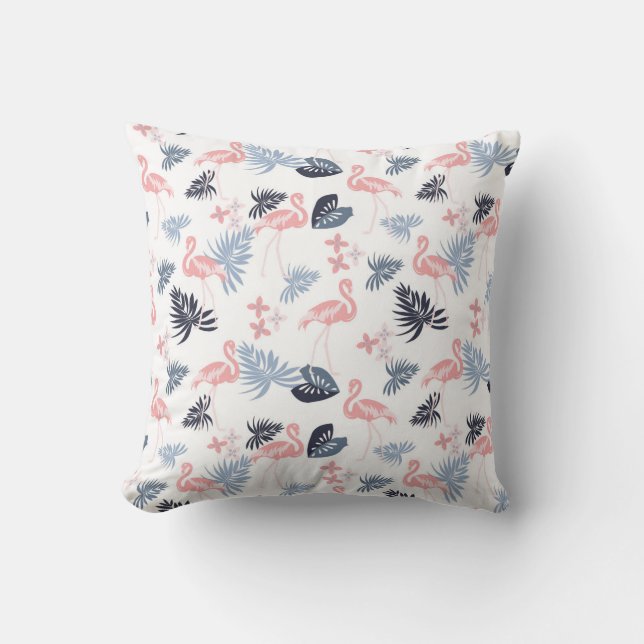 Flamingo Paradise Cushion (Front)