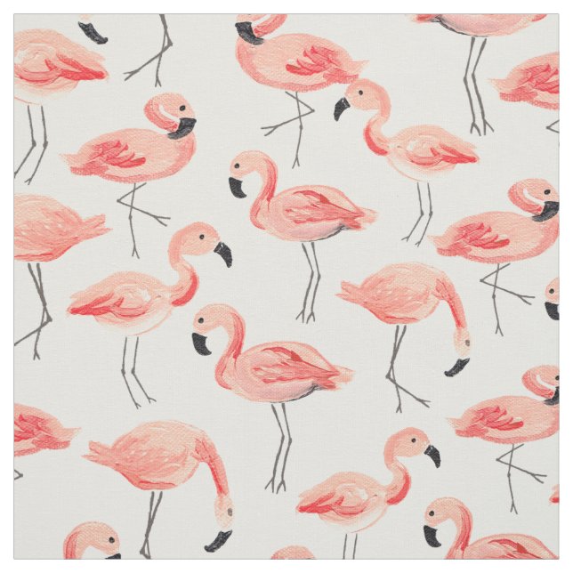 Flamingo Party Fabric (Swatch)