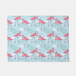 Flamingo Pattern Doormat