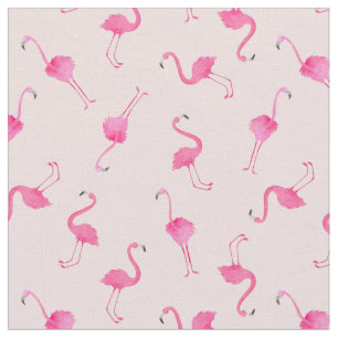 Flamingo pattern fabric