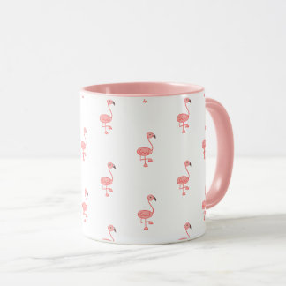 Flamingo Pattern Mug