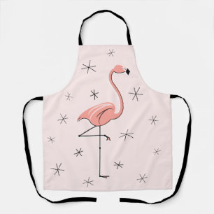 Flamingo Pink apron