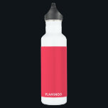 Flamingo pink colour name 710 ml water bottle<br><div class="desc">Flamingo pink colour name</div>