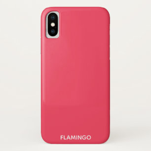 Flamingo pink colour name Case-Mate iPhone case