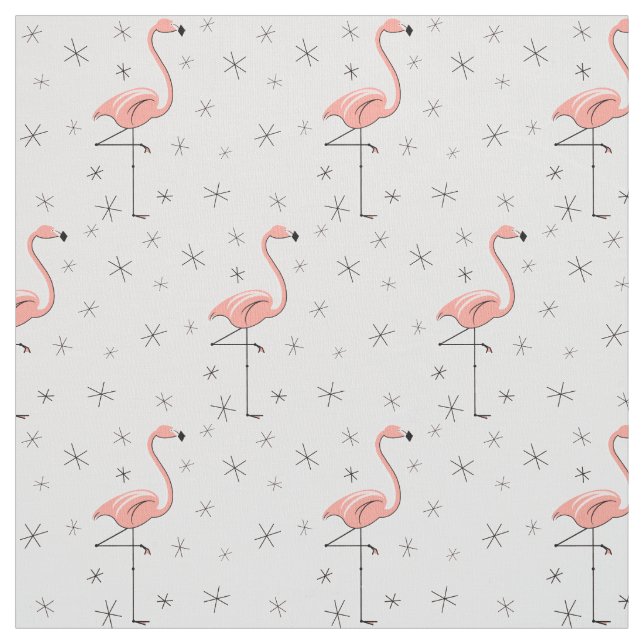 Flamingo Pink fabric (Swatch)