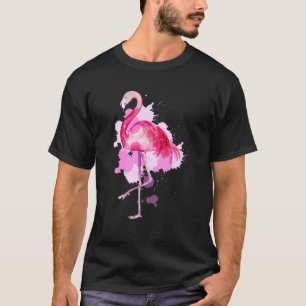 Flamingo Pink Feathers Animal Flamingo T-Shirt