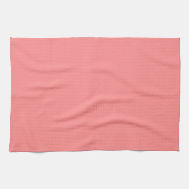 Flamingo Pink Tea Towel (Horizontal)