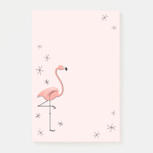 Flamingo Pink vertical Post-it Notes