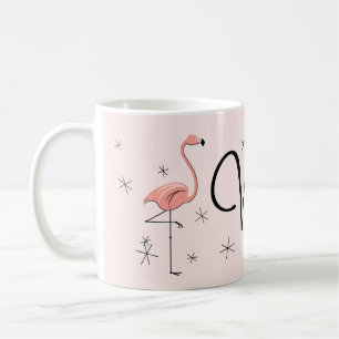 Flamingo Pink 'VIP' mug