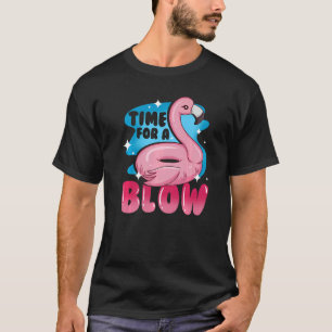 Flamingo Pool Float Inflatable Flamingo T-Shirt