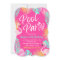 Flamingo Pool Party Birthday Invitation