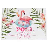 Flamingo pool party Birthday