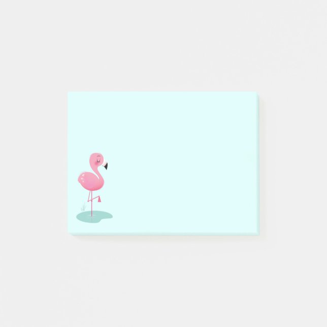 Flamingo Post-It Notes (Front)