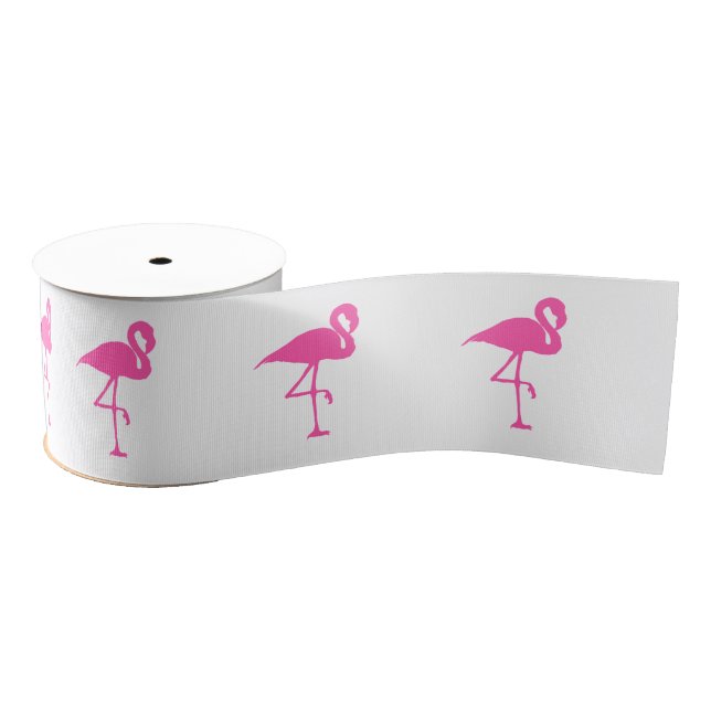 Flamingo ribbon grosgrain ribbon (Spool)