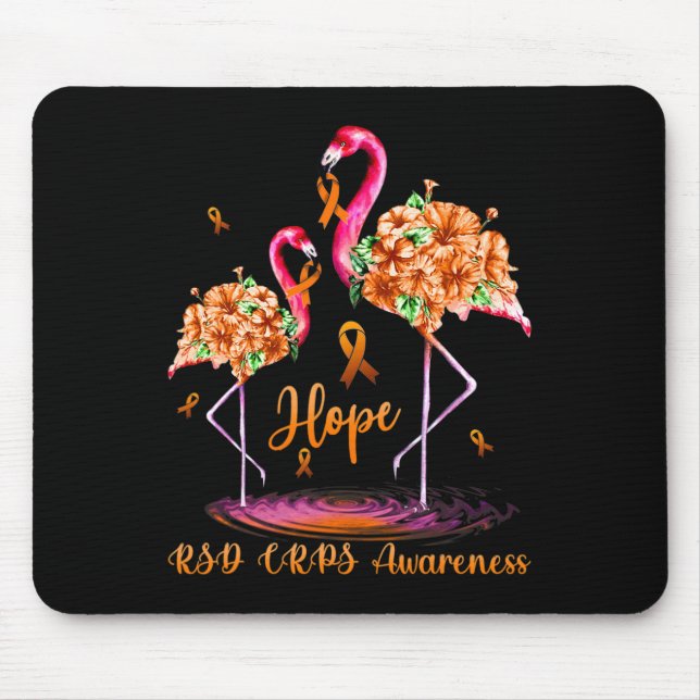 Flamingo RSD CRPS Awareness 1 Mouse Pad (Front)