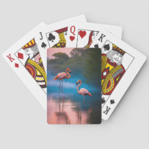 Flamingo Serenity Playing Cards
