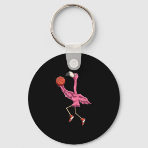 Flamingo Sketll Flamingo Playing Sketll Flamingo Key Ring