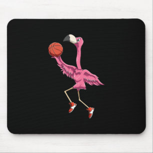 Flamingo Sketll Flamingo Playing Sketll Flamingo Mouse Pad