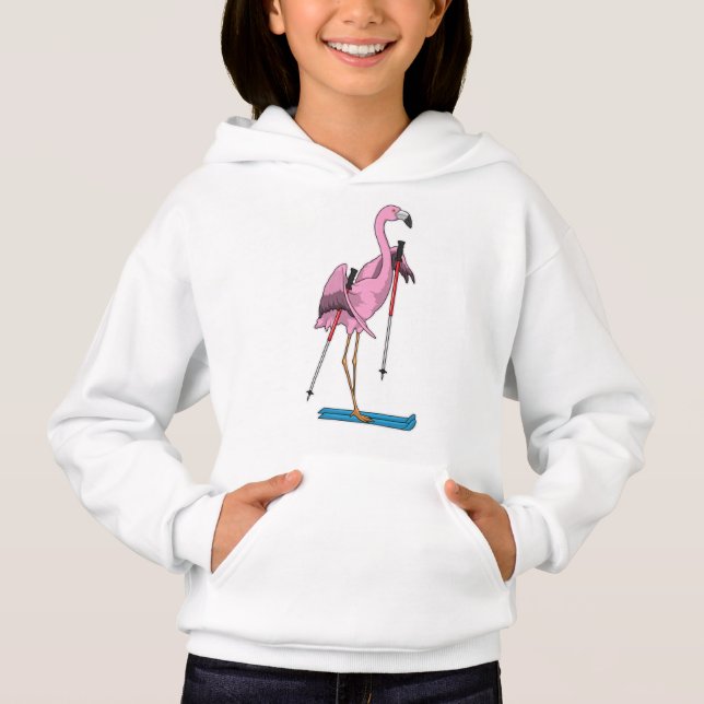Flamingo Skier Ski (Front)