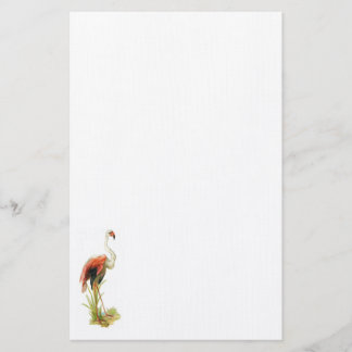 Flamingo Stationary Vintage Stationery