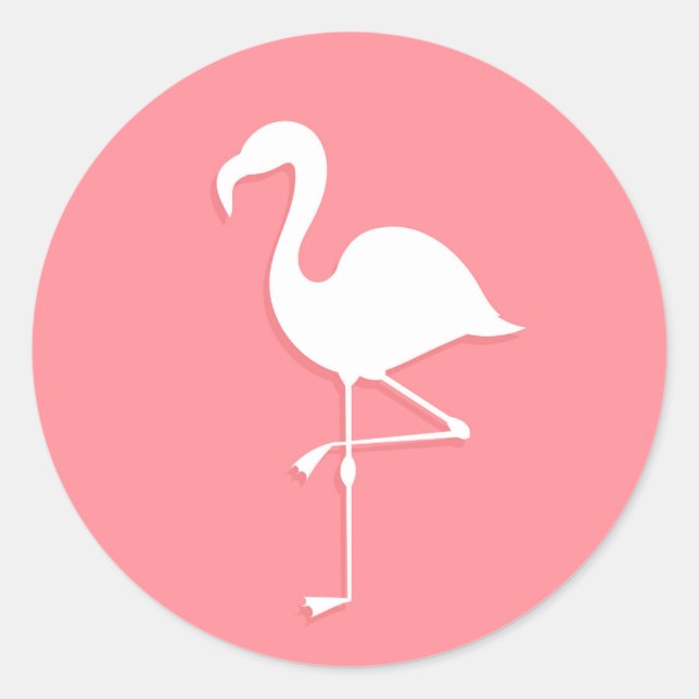 Flamingo Sticker (Front)