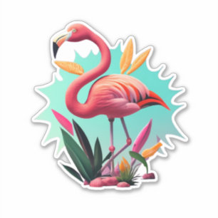 Flamingo Stickers for Every Celebration