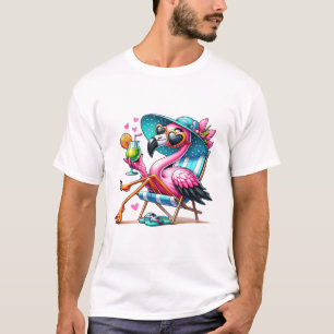 Flamingo summer cool T-Shirt