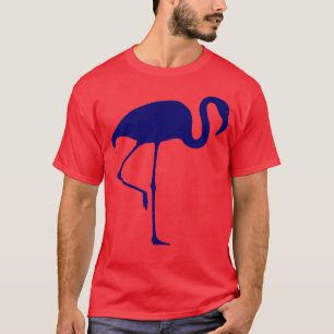 Flamingo T-Shirt Blue