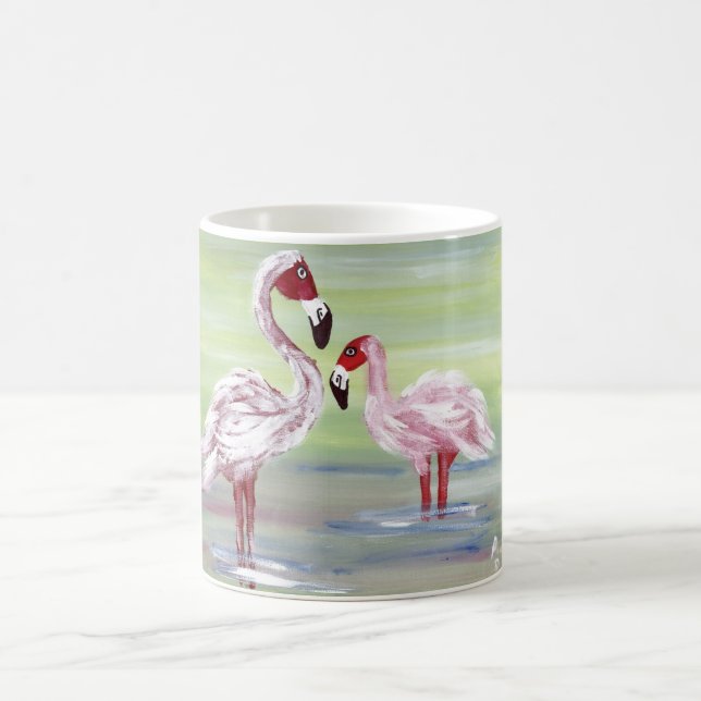 Flamingo Tasse Coffee Mug (Center)