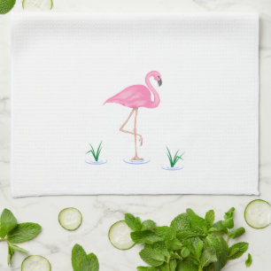 Flamingo Tea Towel