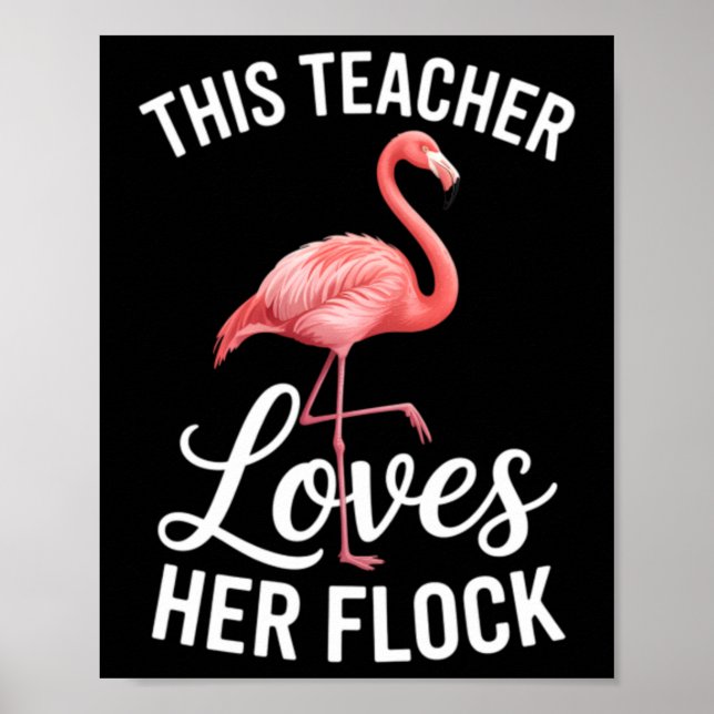 Flamingo Teacher Cl Poster (Front)