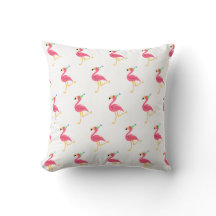 Flamingo throw Pillow