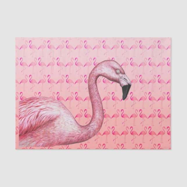 Flamingo Tissue Paper (Front)