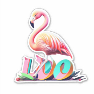 Flamingo Transform Your Space with Stickers