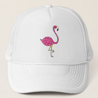 flamingo trucker hat