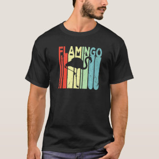 Flamingo Vintage Retro 123456 T-Shirt
