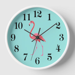 Flamingo Wall Clock