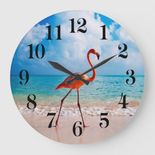 Flamingo Wall Clock