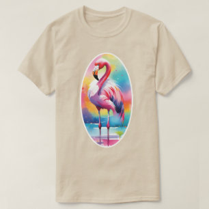 flamingo watercolor T-Shirt