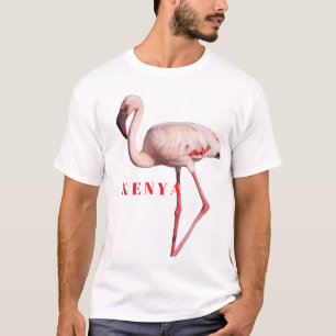 Flamingo Wildlife Portrait – Unisex Basic T-Shirt
