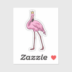Flamingo with Crown