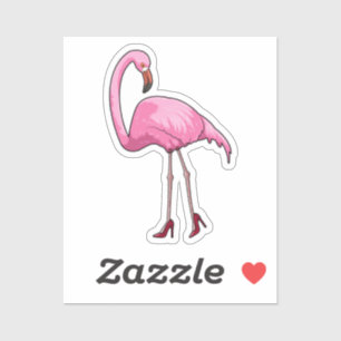 Flamingo with High heels