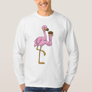 Flamingo with Muffin T-Shirt
