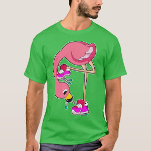 Flamingo with Shoes T-Shirt