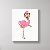 Flamingo with Sunglasses